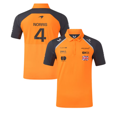 Mclaren Men's Polo Shirt Lando Norris Autumn Glory 2025-RP Teamwear