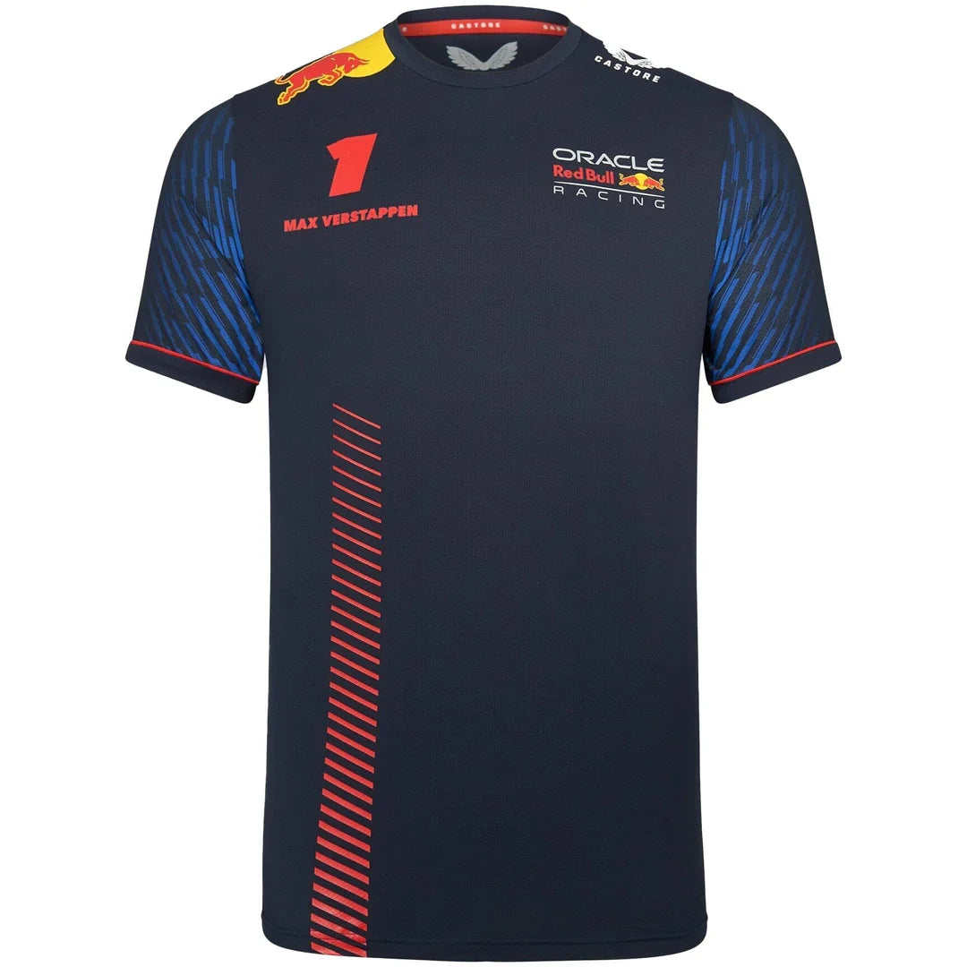 Red Bull Racing Men's T-Shirt Driver Max Verstappen Night Sky 2023-RP Teamwear