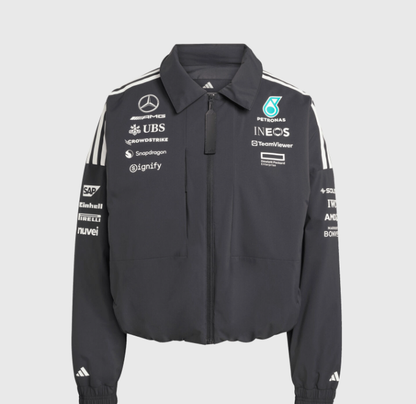 Mercedes Women's Team Jacket Black 2025-RP Teamwear