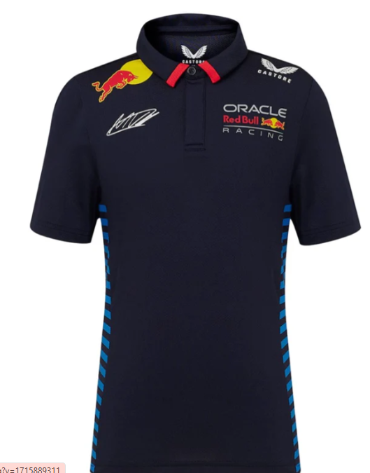 Red Bull Racing Kids Polo Shirt Driver Max Verstappen 2024-RP Teamwear