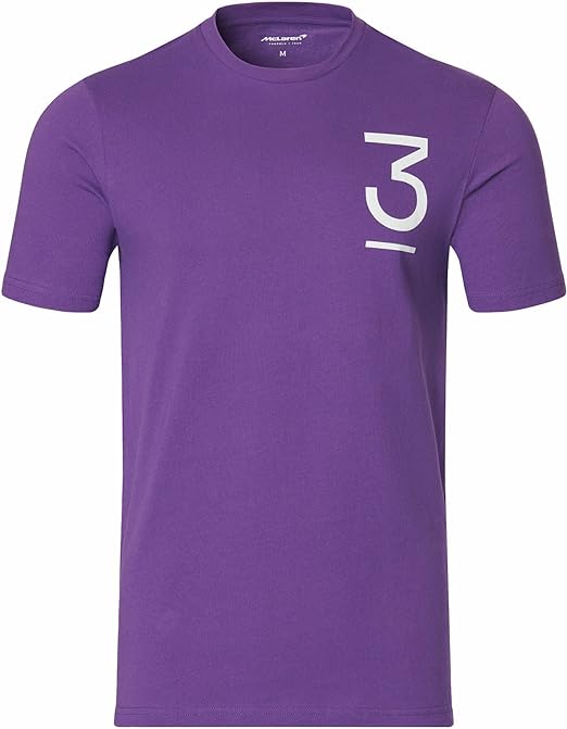 Mclaren Men's Daniel Ricciardo Territories T-Shirt Purple 2022-Fanwear