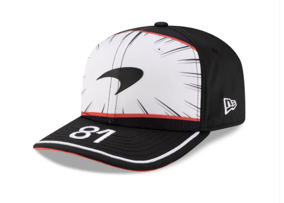 Mclaren Special Edition Japan Oscar Piastri Black Cap 2025-RP Teamwear