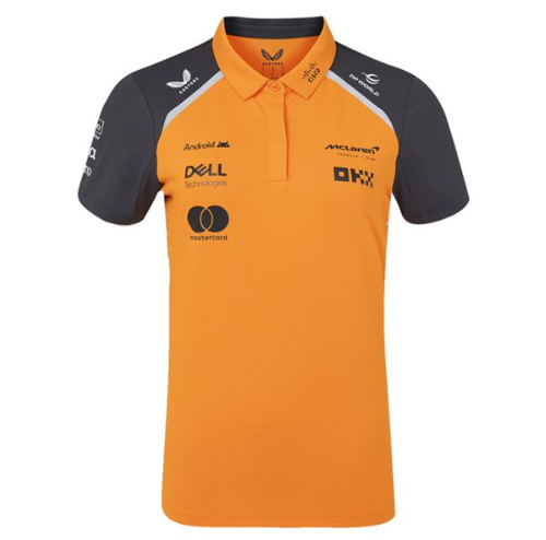 Mclaren Women's Team Polo Shirt Autumn Glory 2025-RP Teamwear