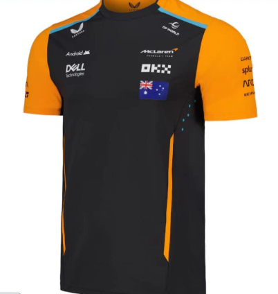Mclaren Men's Set Up T-Shirt Oscar Piastri Phantom 2024-RP Teamwear