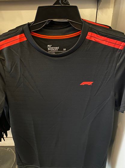 F1 Mens Tech T-Shirt 2020 Black - Fanwear